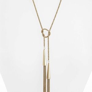NWOTKendra Scott Phara Gold Lariat Necklace